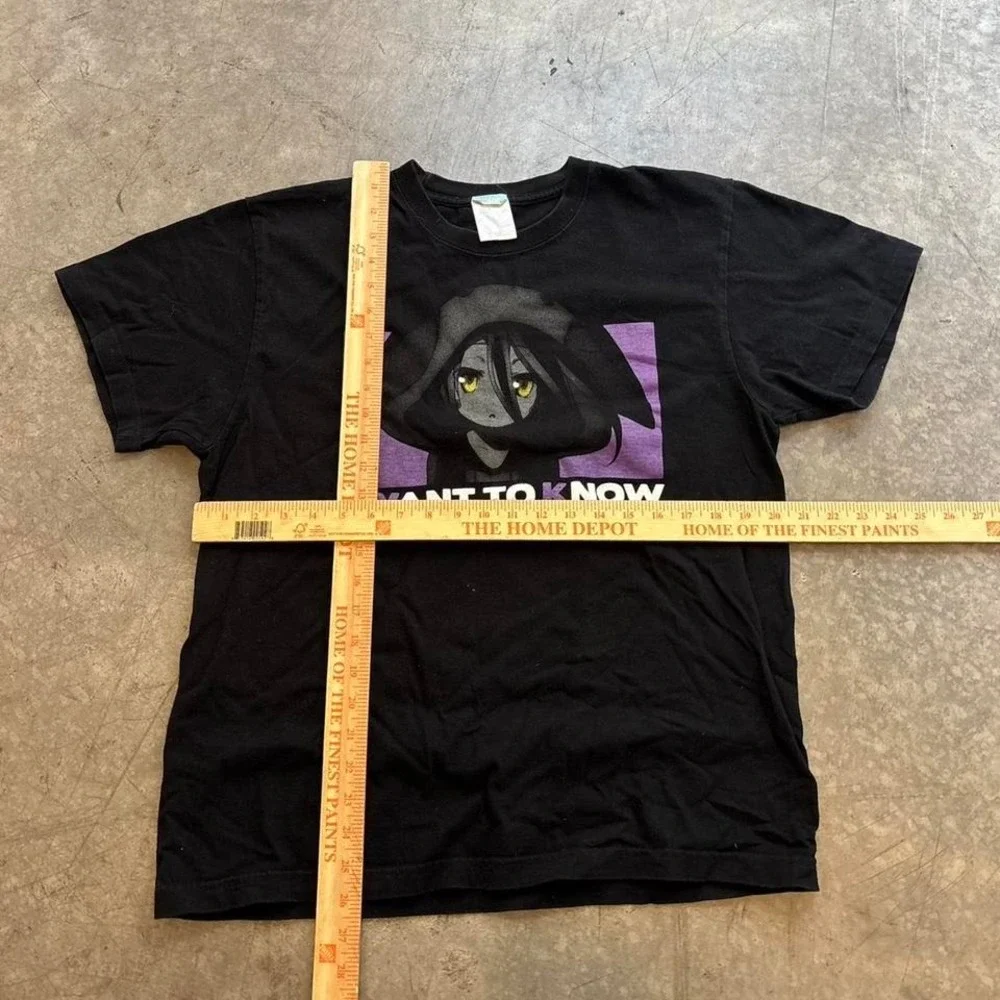 Vintage COSPA Anime Shirt I Want to Know No Game No Life Zero Shirt Size Large